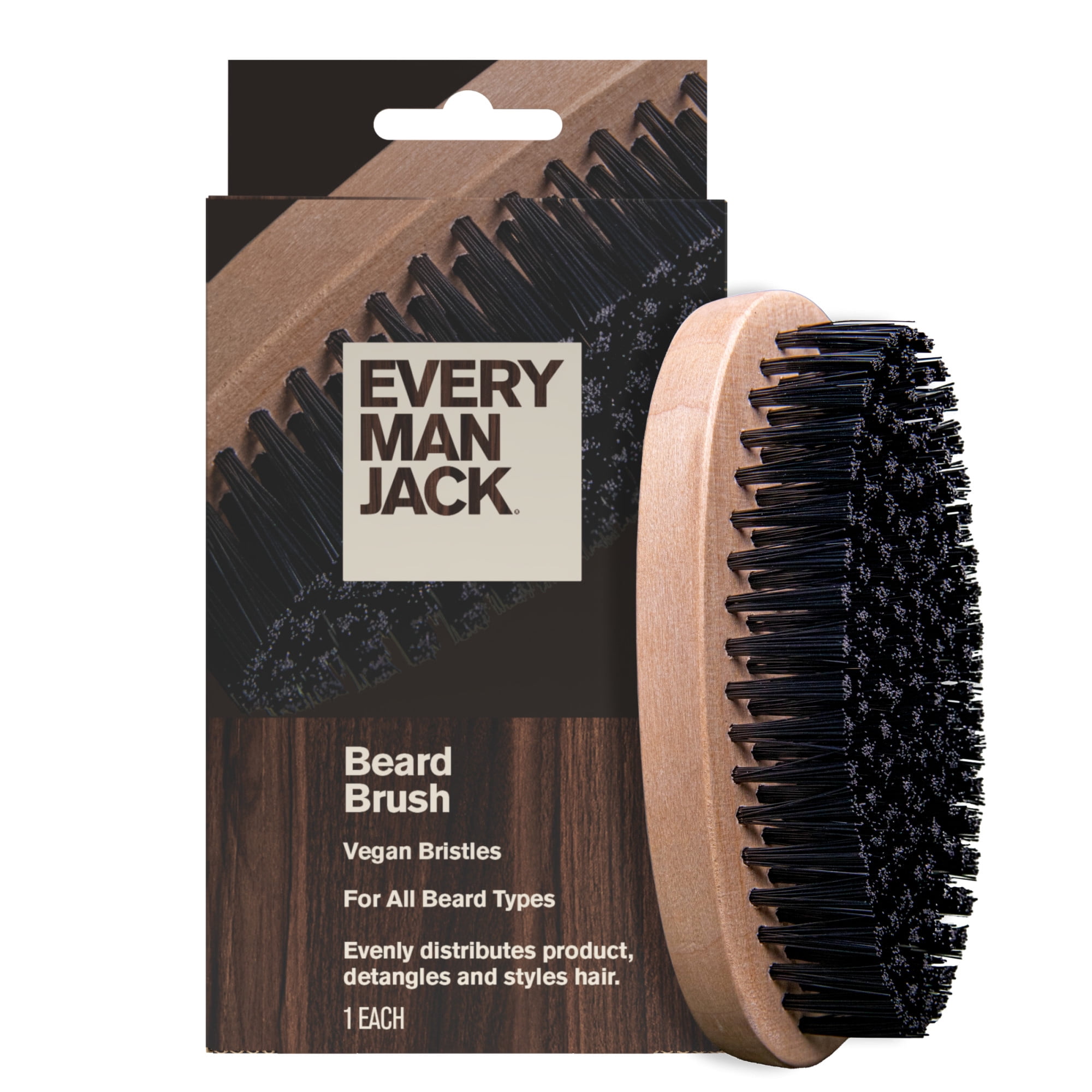 Men'S Grooming Kits - Мужская щетка для бороды с веганскими