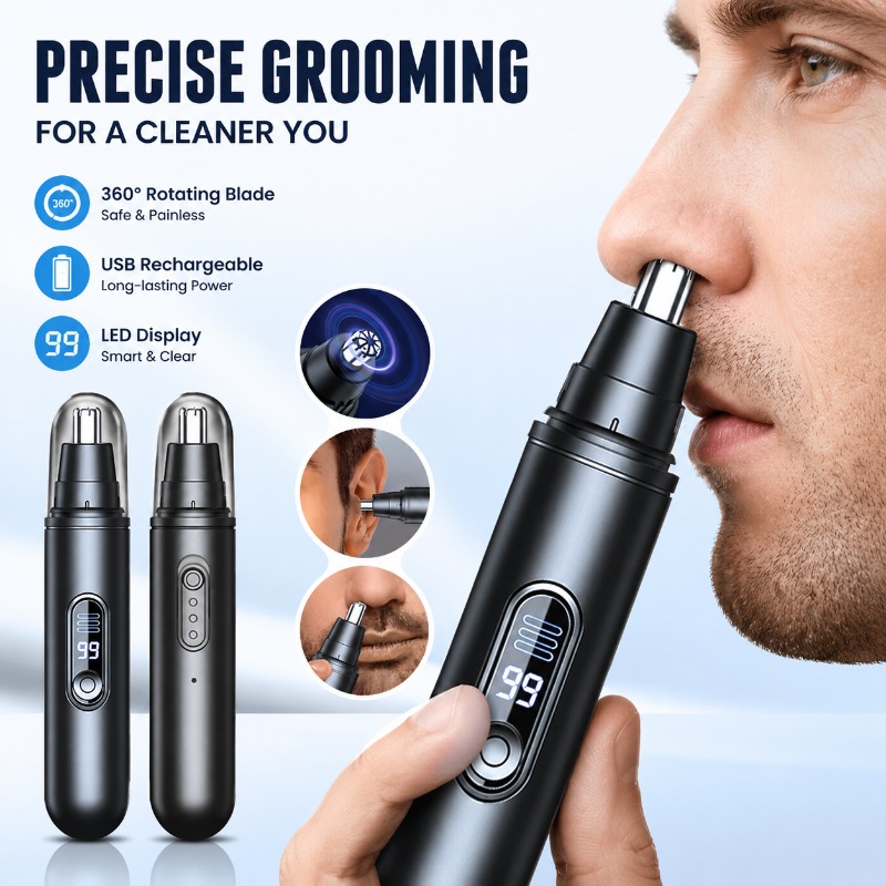 Men'S Grooming Hair Removal - Электрический триммер для волос в носу