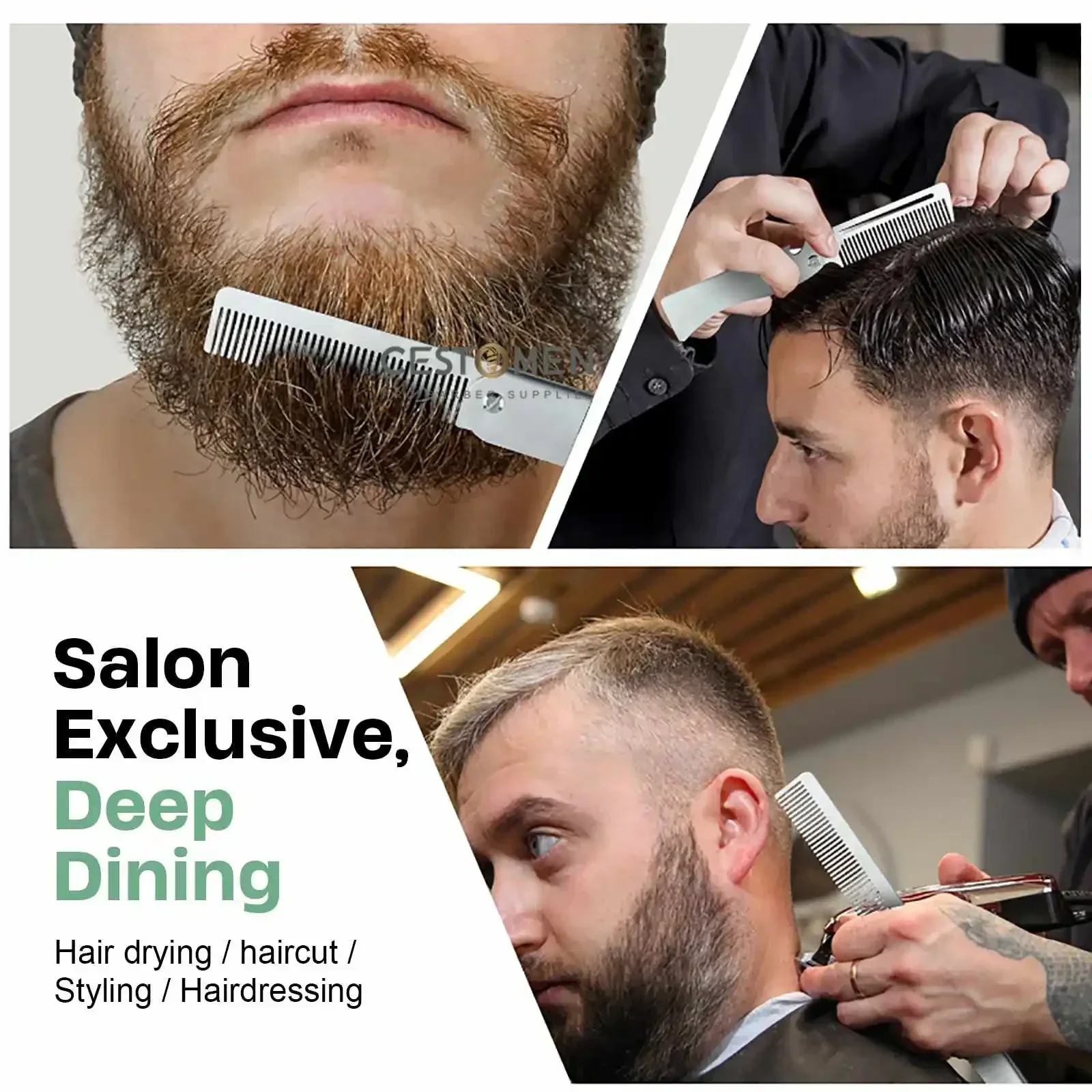 Новый тип 1/2 шт. портативные  – обзор и цена Men'S Beard Grooming