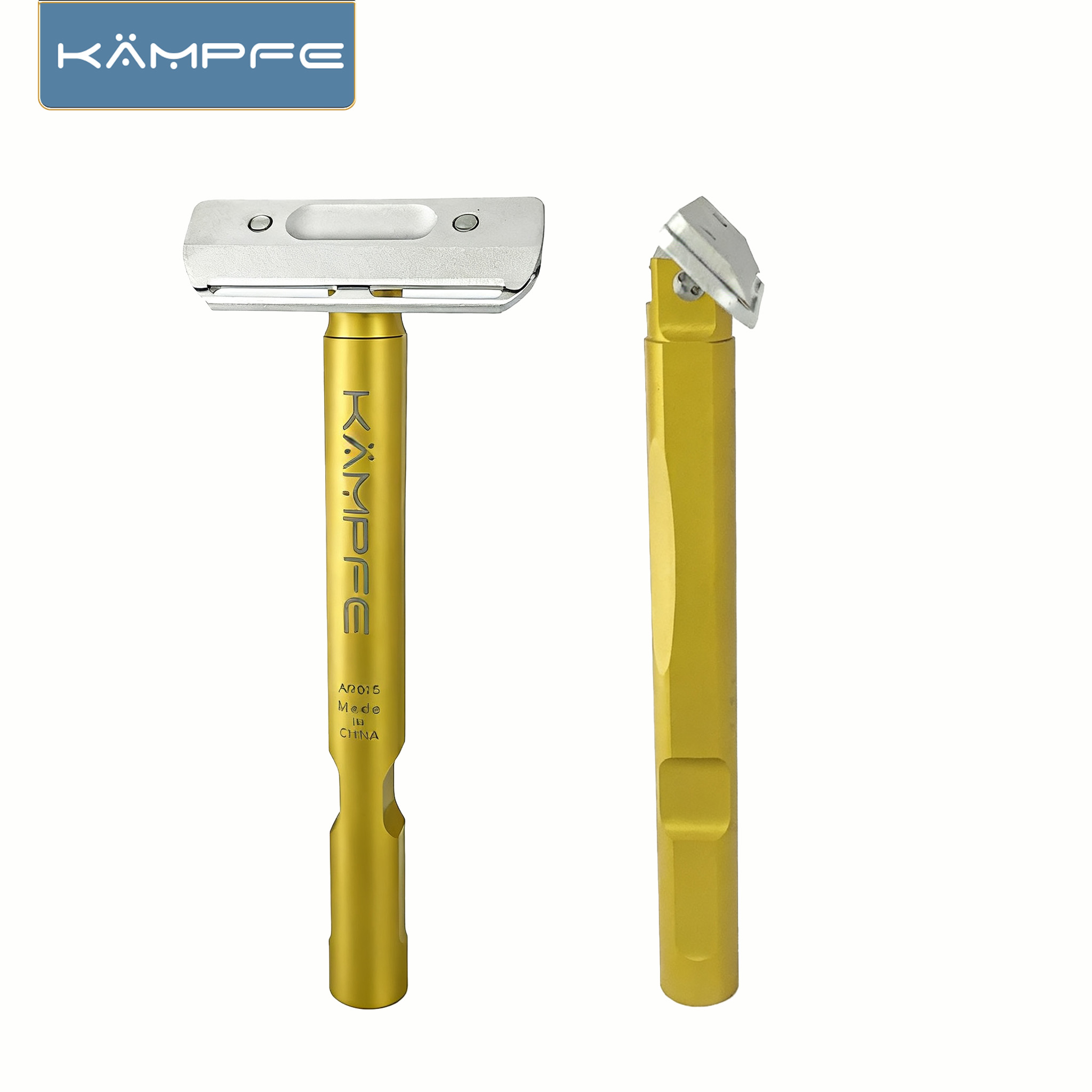 KAMPFE алюминиевая резьба с ЧП – обзор и цена Men'S Grooming Blade