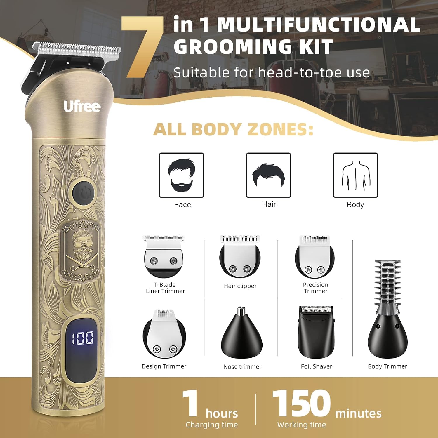 Триммер для бороды 7-в-1, элек – обзор и цена Men'S Grooming Images