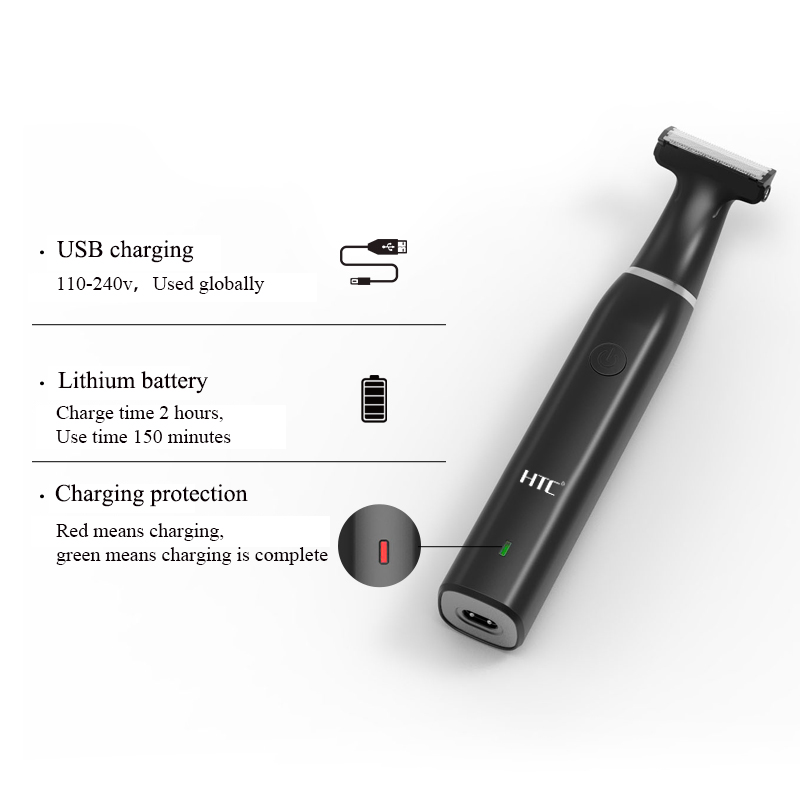 HTC мужской электрический трим – обзор и цена Men'S Grooming Blade