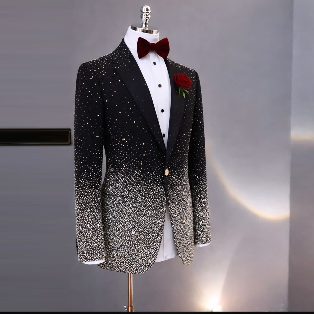 Элегантный мужской костюм с ка – обзор и цена Men'S Grooming Jacket